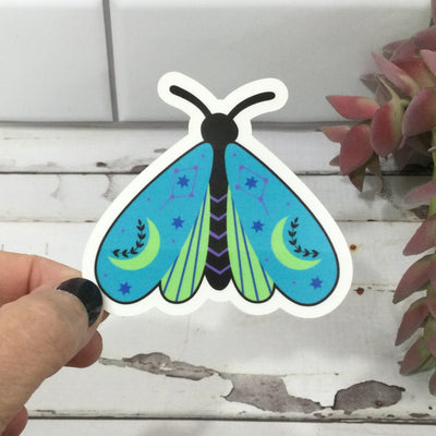 Moth/Vinyl Sticker :: More Color Options