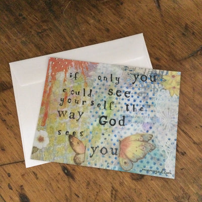 If only you could see yourself the way God sees you/Magnet by Mia Moyad
