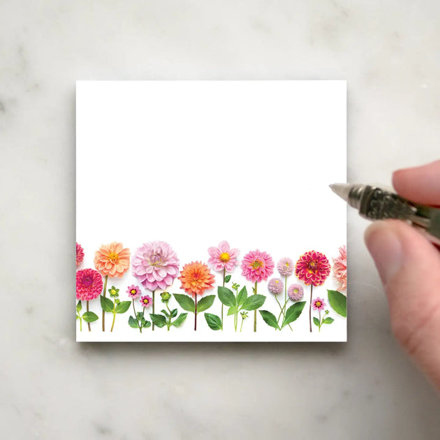 Dandelion Sticky Notes Dahlia Garden/Sticky Notes by Bottle Branch – lydeen