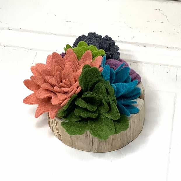 The Drama Garden - Felted Succulents