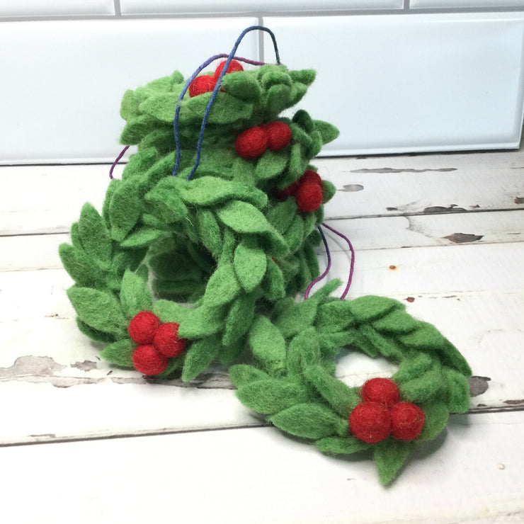 Wooly Wreath Ornament