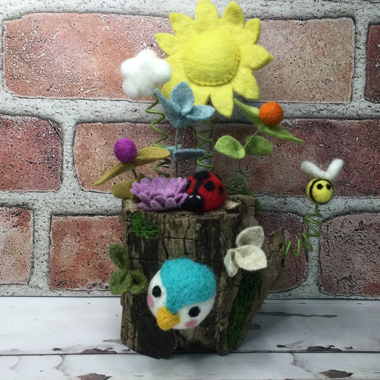 Birdy, Bee, LadyBug, Sun & Cloud/Single Birdy Treehouse