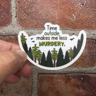 Time Outside/Vinyl Sticker