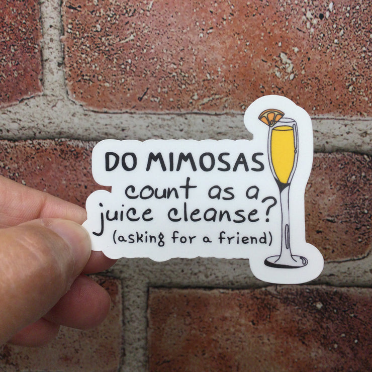 Mimosas/Vinyl Sticker