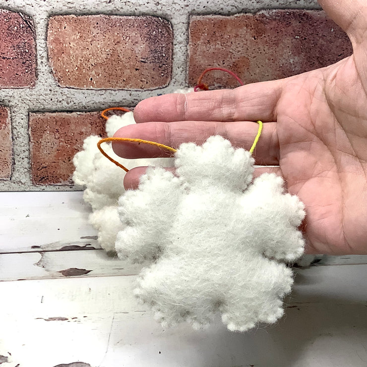 Wooly Snowflake Ornament