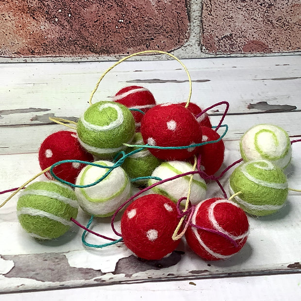 Cheery/Wooly Bud Garland