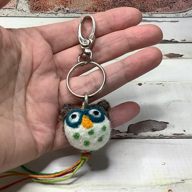 Wooly Owl KeyChain