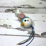 Wooly Buds & Birdy KeyChain