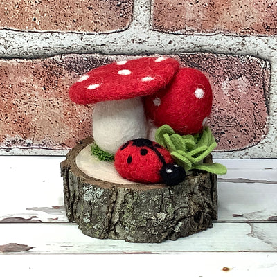 Ladybug Lane – A Tiny Forest Tale in Felt