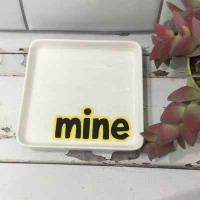 Mine/Large Trinket Dish by lydeen