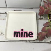 Mine/Large Trinket Dish by lydeen
