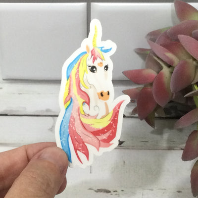 Unicorn/Vinyl Sticker