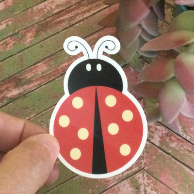 Lady Bug/Vinyl Sticker
