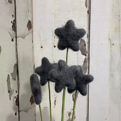 Star-Grey/Wool Buddy on 18" Stem