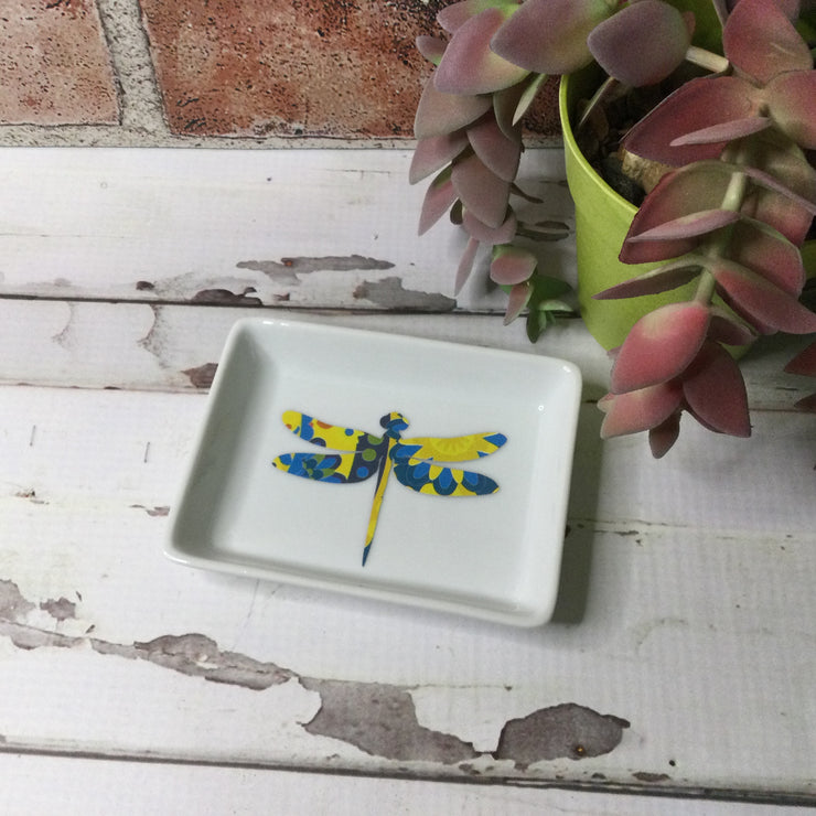 Dragonfly/Small Trinket Dish by lydeen :: More Color Options