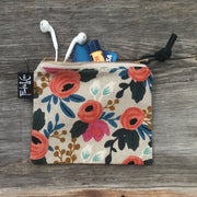 Spring Garden Blossoms - Small Zip Pouch