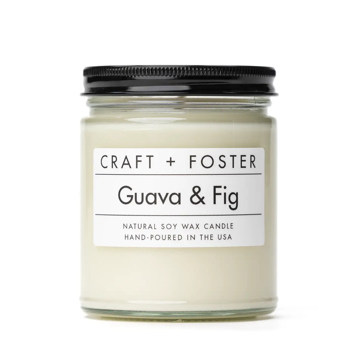 Guava & Fig/8 oz. Candle by Craft + Foster