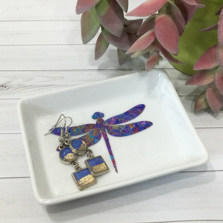 Dragonfly/Small Trinket Dish by lydeen :: More Color Options