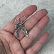 Ashton/Crowned Heart Sterling Earrings