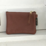 Kara/Saddle-Leather Zip Bag by ZIna Kao