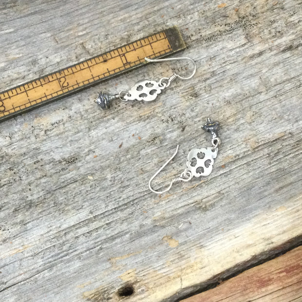 Kate/Nature Inspired Silver Earrings