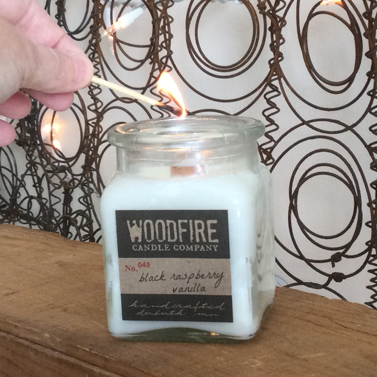 Cozy Cabin/Wood Wick Soy Candle by Woodfire Candle Company